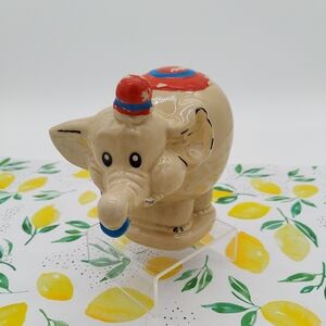 Vintage Circus Elephant Figurine
